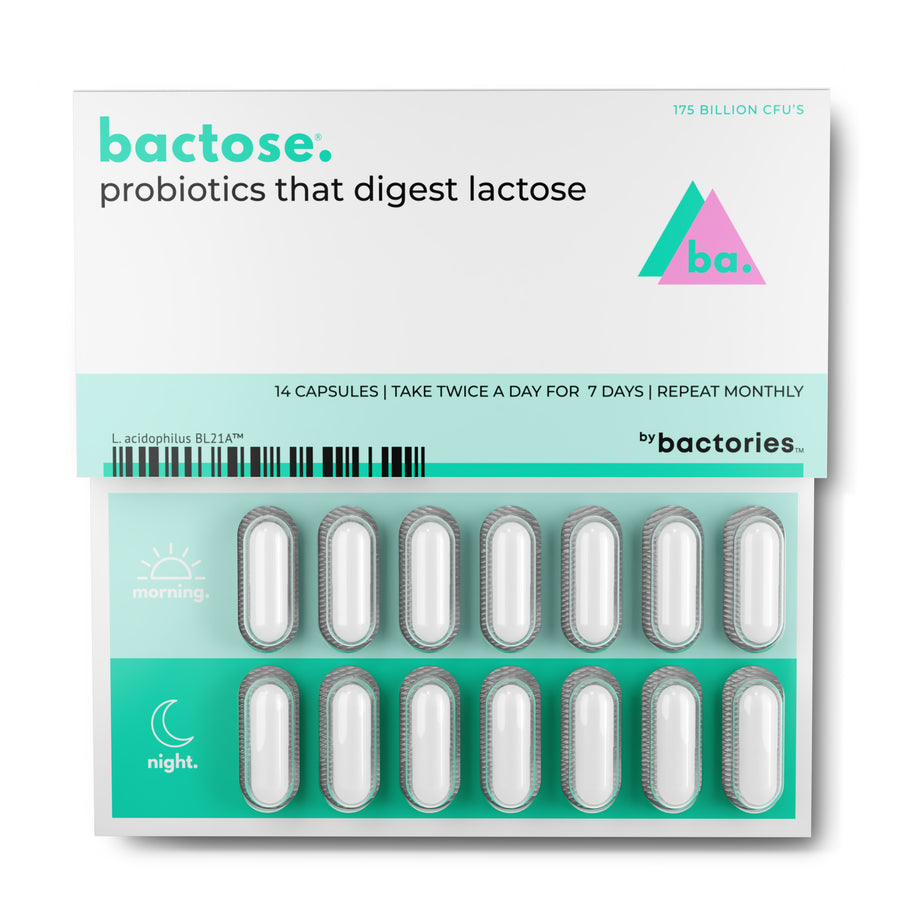 Bactose - Probiotics that digest lactose